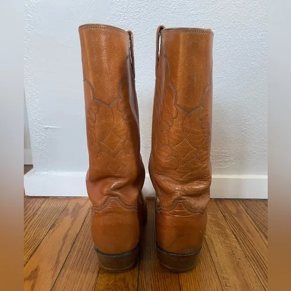 Tony Lama Vintage EL REY Collection Women’s 9 Western Leather Cowboy Boots