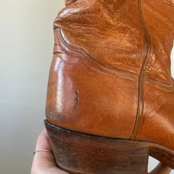 Tony Lama Vintage EL REY Collection Women’s 9 Western Leather Cowboy Boots