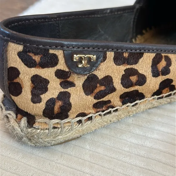 Tory Burch Leopard Print Espadrilles