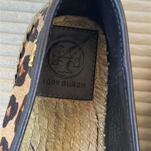 Tory Burch Leopard Print Espadrilles