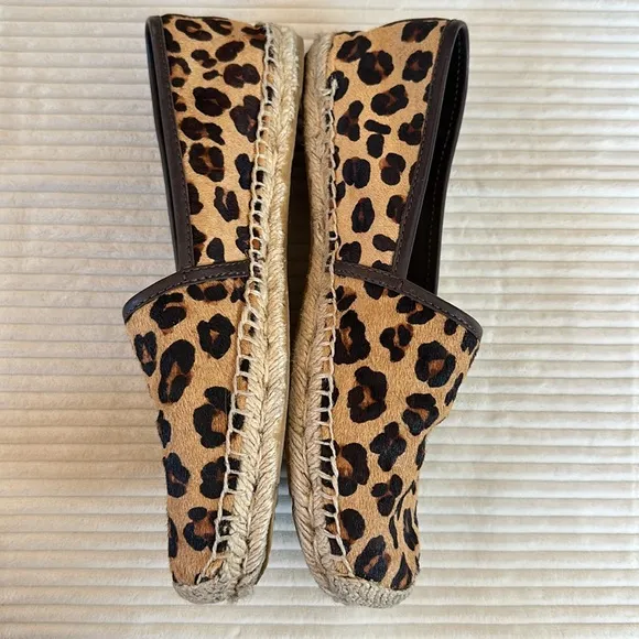 Tory Burch Leopard Print Espadrilles