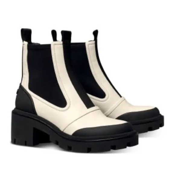 Tory Burch Women's Chelsea Lug Sole Ankle Boots new size 6