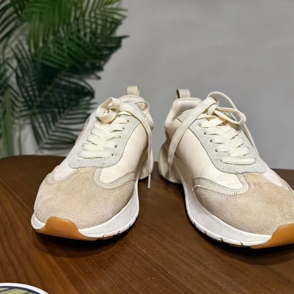 Tory Burch Women's Cream Sneakers