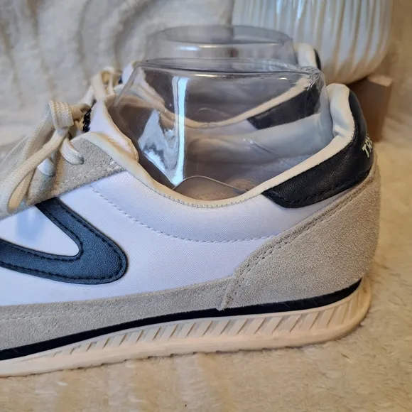 Tretorn Rawlins 2.0 Men's Sneakers White Navy Trainers Athletic Shoes Size 9