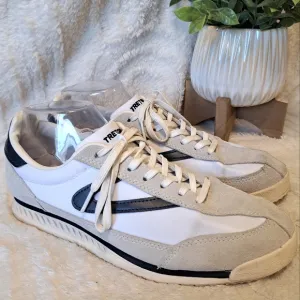 Tretorn Rawlins 2.0 Men's Sneakers White Navy Trainers Athletic Shoes Size 9
