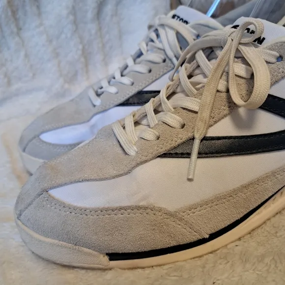 Tretorn Rawlins 2.0 Men's Sneakers White Navy Trainers Athletic Shoes Size 9