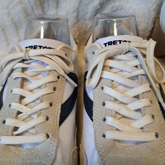 Tretorn Rawlins 2.0 Men's Sneakers White Navy Trainers Athletic Shoes Size 9