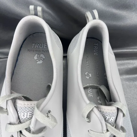 TRUE Linkswear Eco Knit Golf Shoes Men’s 13 Gray Recycled Athleisure Preppy