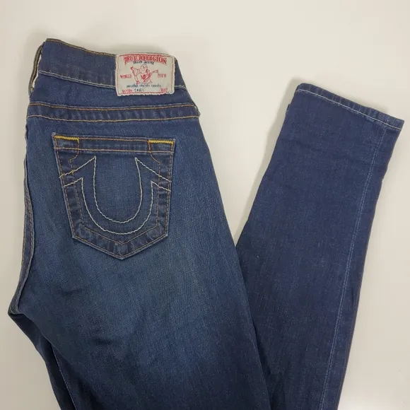 True Religion Casey jeggings size 25