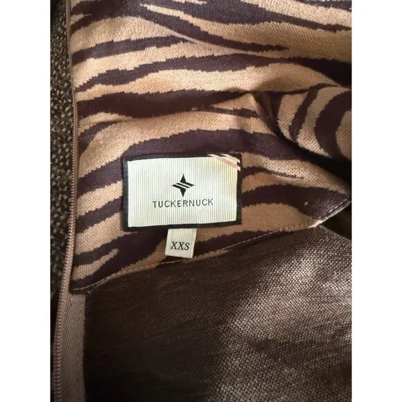 Tuckernuck Tiger Striped Elley Dress Sz. XXS