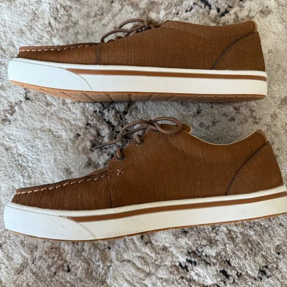 Twisted X Men’s Kicks Casual Shoes Moc Toe Leather Size 10M MCA0041 Sneakers