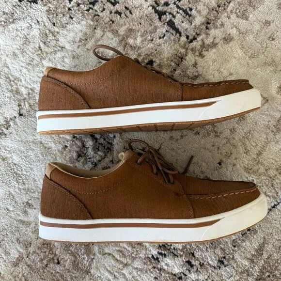 Twisted X Men’s Kicks Casual Shoes Moc Toe Leather Size 10M MCA0041 Sneakers