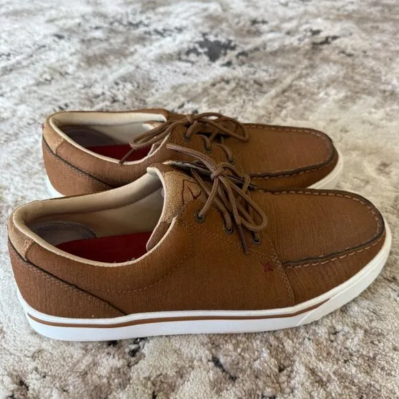 Twisted X Men’s Kicks Casual Shoes Moc Toe Leather Size 10M MCA0041 Sneakers
