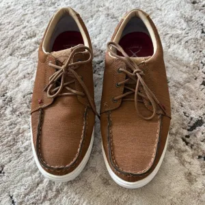 Twisted X Men’s Kicks Casual Shoes Moc Toe Leather Size 10M MCA0041 Sneakers