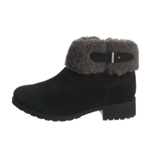 UGG Ankle Boots with Faux Fur Trim sz 6.5
