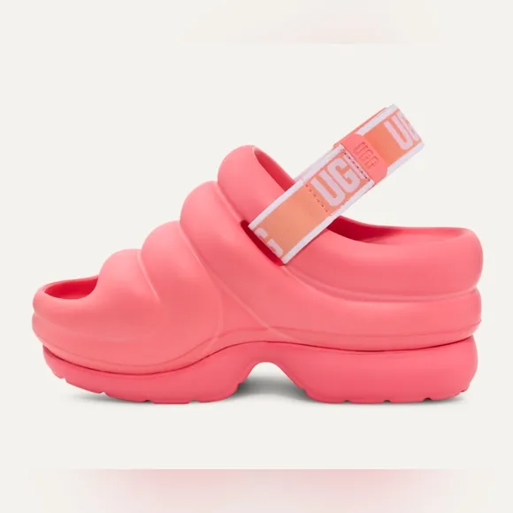 UGG Aww Yeah Platform Slide Sandals Size 9