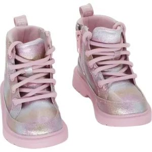 UGG Glitter Boots for Toddler, Metallic Rainbow Finish - Size 6