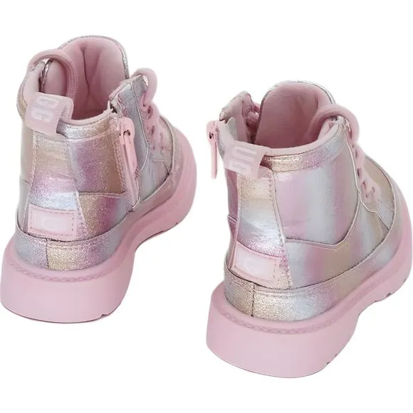 UGG Glitter Boots for Toddler, Metallic Rainbow Finish - Size 6