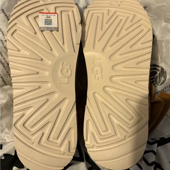 UGG Kids Brown Slingback Shoes