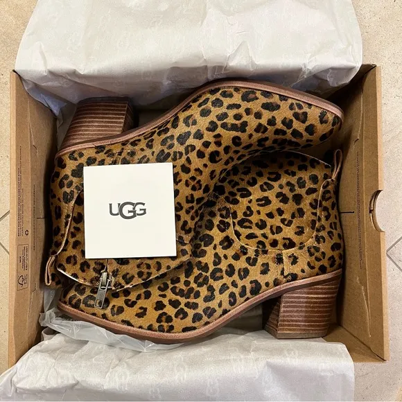 ❣️UGG Sale❣️ NEW UGG Leopard Boots Booties