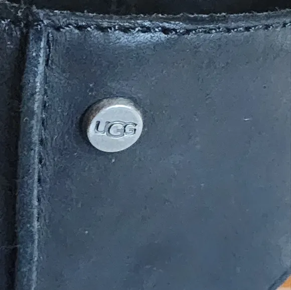 UGG Valencia Peep-Toe Geniune Leather Ankle Boots Sz. 9