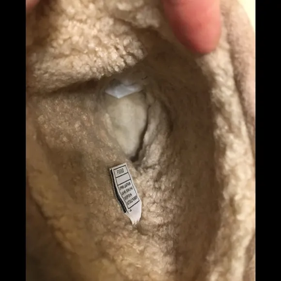 UGG Vtg Australia Suede Shearling Boots