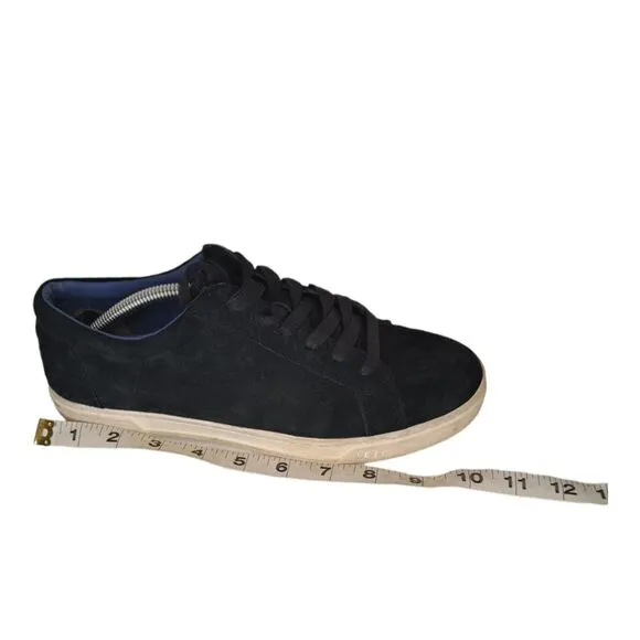 UGG Women's Shoe Karine #1015044 Sneaker Size 8 Black Suede   White Sole