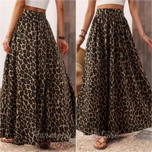Untamed Flow Maxi Skirt