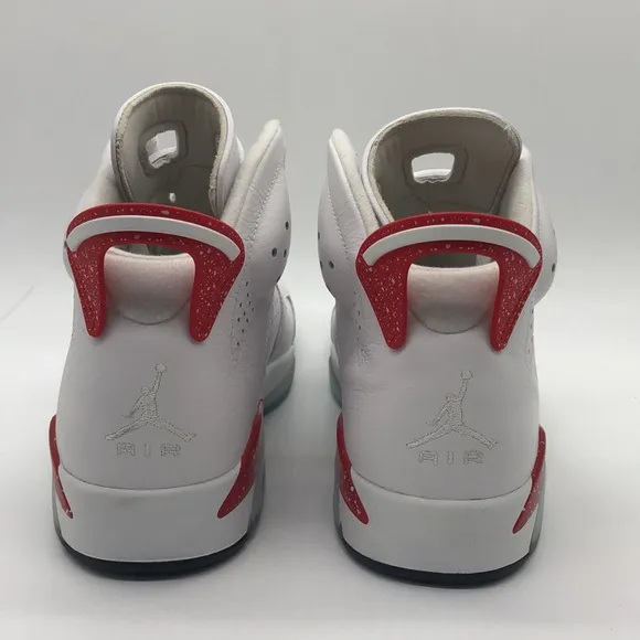 USED Men’s Air Jordan 6 Retro ‘Red Oreo’ (2022) CT8529-162 No Box