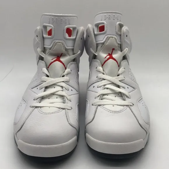 USED Men’s Air Jordan 6 Retro ‘Red Oreo’ (2022) CT8529-162 No Box
