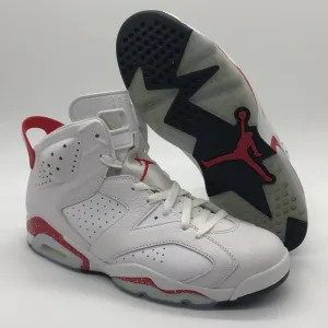 USED Men’s Air Jordan 6 Retro ‘Red Oreo’ (2022) CT8529-162 No Box