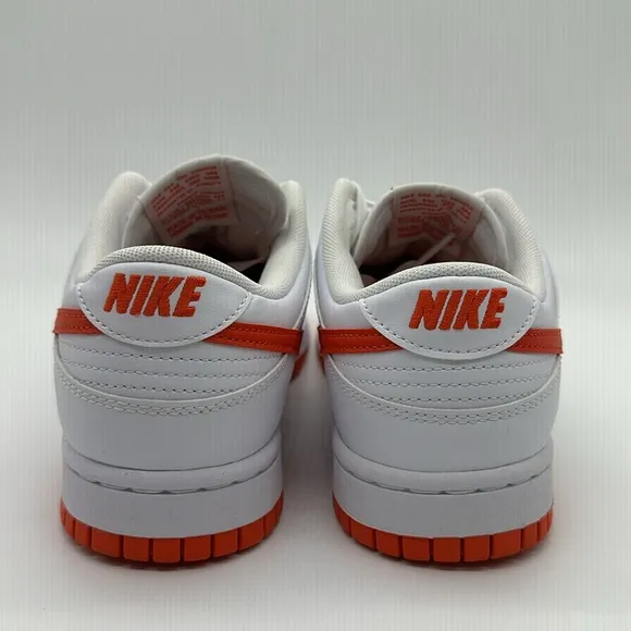 Used Mens Nike Dunk Low Retro White/Red DV0831-103 No Box