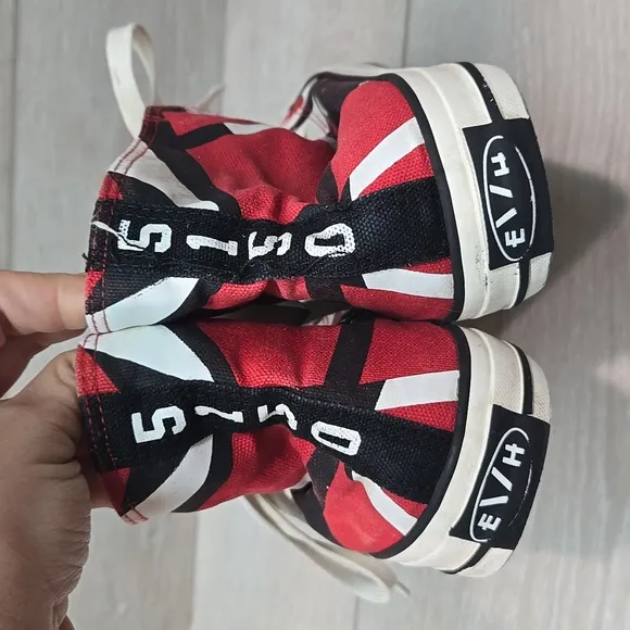 Van Halen EVH Mens 5150 High-Top Sneakers Shoes Sz 8