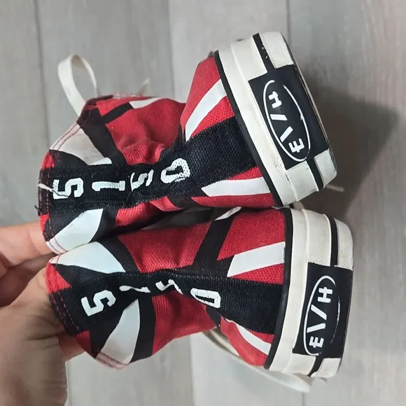 Van Halen EVH Mens 5150 High-Top Sneakers Shoes Sz 8