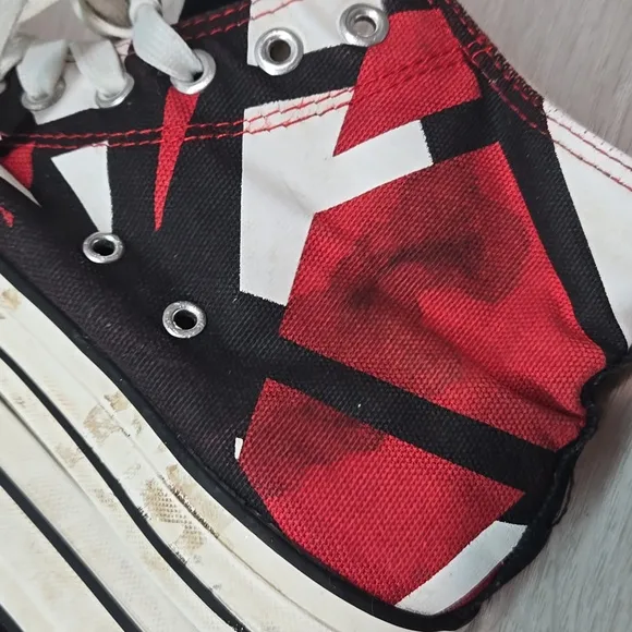 Van Halen EVH Mens 5150 High-Top Sneakers Shoes Sz 8