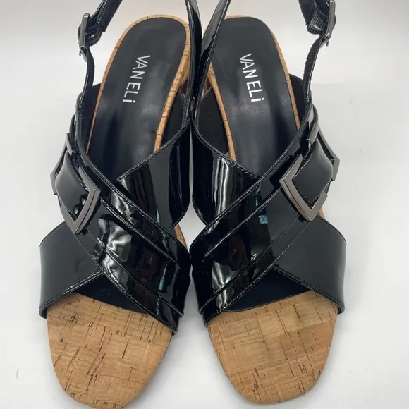 Vaneli Women's Black Sandals