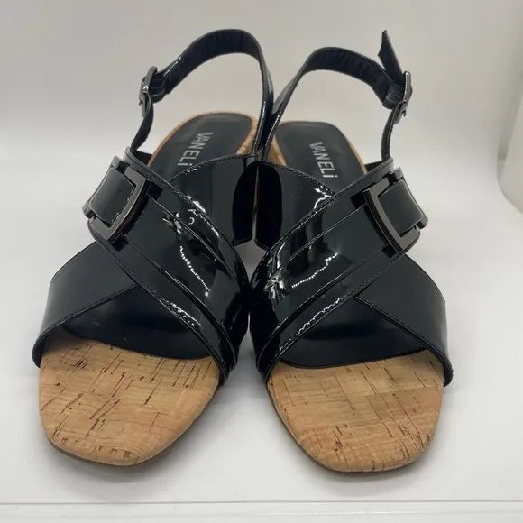 Vaneli Women's Black Sandals