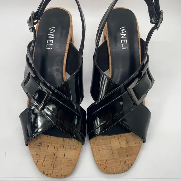 Vaneli Women's Black Sandals
