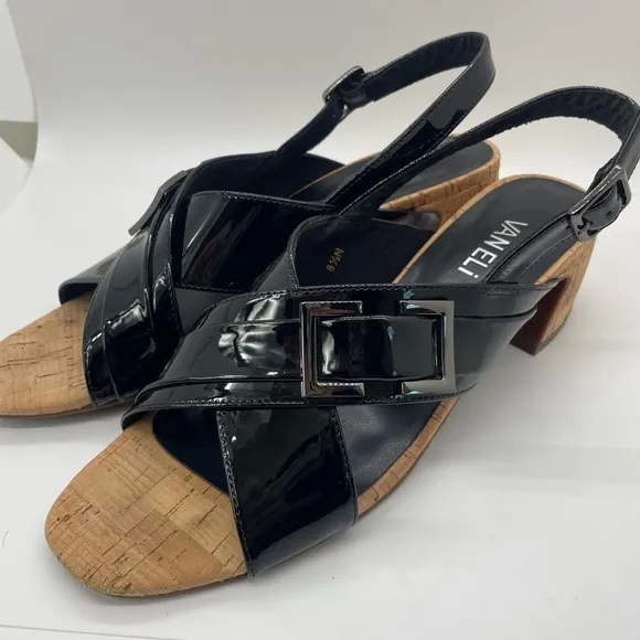 Vaneli Women's Black Sandals