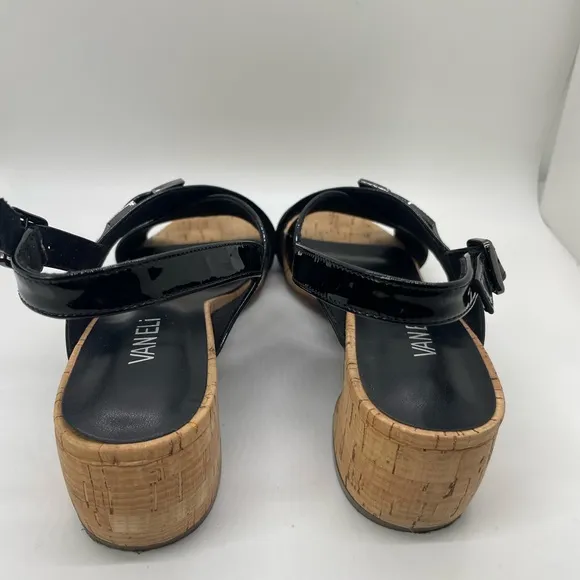 Vaneli Women's Black Sandals