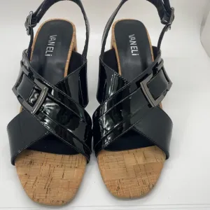 Vaneli Women's Black Sandals