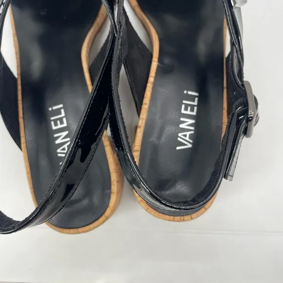 Vaneli Women's Black Sandals