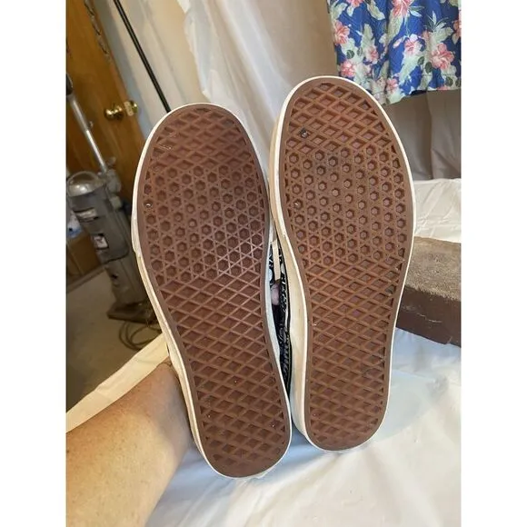 VANS Bandana Classic Slip-On Skate Shoes‎ Sneaker Skull VN0A33TBD9S Men 10-W 8.5