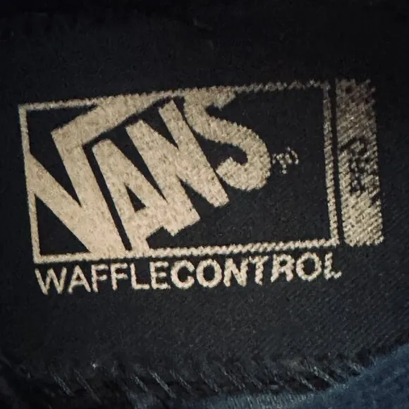 Vans Berle Pro Shoe Skateboard Suede Canvas Navy Blue Lace Up Low Top Men Sz 10
