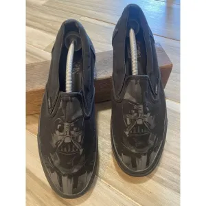 Vans Darth Vader Black Slip On‎ Skateboard/Tennis Shoes-Size 12-Limited Edition