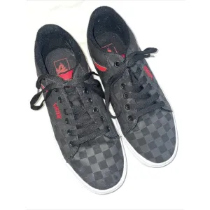 Vans Men’s Skateboard Shoes Size 8 M Black Checkerboard Athleisure Athletic