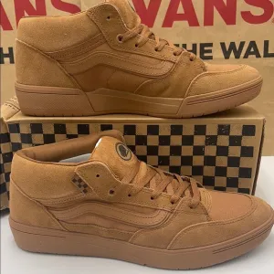 Vans Men's Tan Suede Sneakers Zahba MidBrown/GumVN000CBSB7G