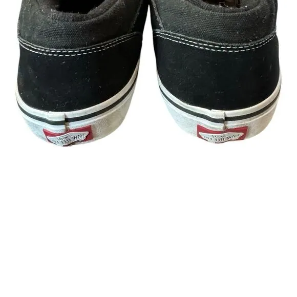 Vans Men's Black Suede Leather Half Cab Skate Wearaway Sneakers 11