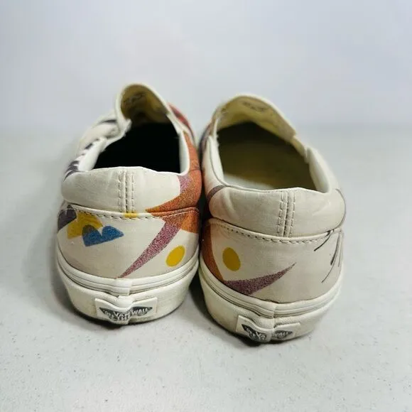 Vans MOMA Slip On Shoes Vasily Kandinsky Mens 7,5 Museum Of Modern Art