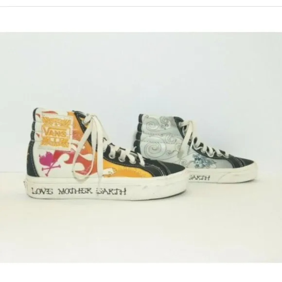 Vans Mother Earth Elements Style 238 Hi Top Shoes